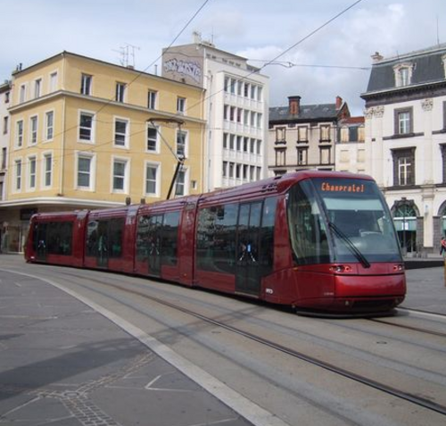 クレルモン＝フェランのゴムタイヤ式路面電車