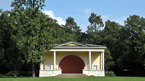 バンベルクのハイン公園にある音楽パビリオン