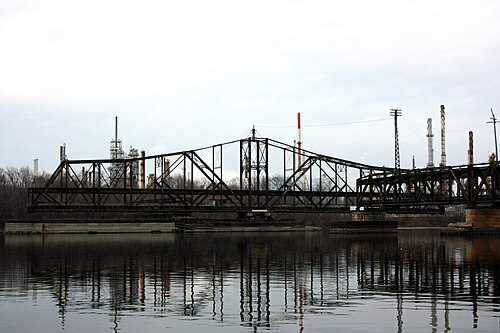 2008年のロックアイランド旋回橋