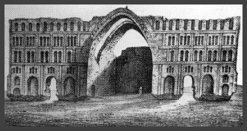 1824年、ハート大尉によるデッサン