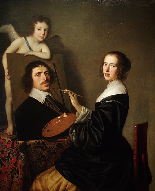 絵画の寓意（1648年）クロッカー美術館、カリフォルニア州サクラメント