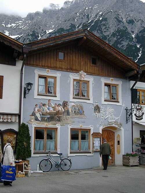Mittenwald, Obermarkt 45, Südtiroler Stubn