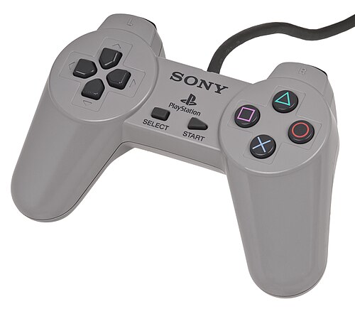 オリジナルのプレイステーションコントローラー