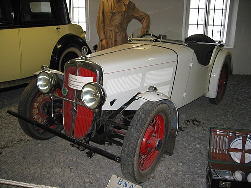シリーズ 2 オープン 2 シーター スタンダード、1936 年モデル