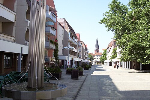 Große Scharrnstraße、1980 年代後半に再建