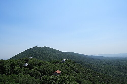 南京の紫金山。