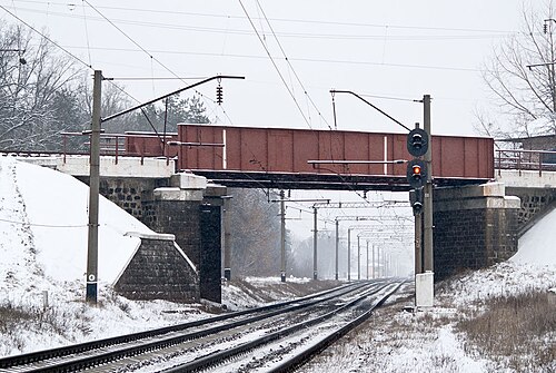 ファスティフの多くの鉄道交差点の 1 つ