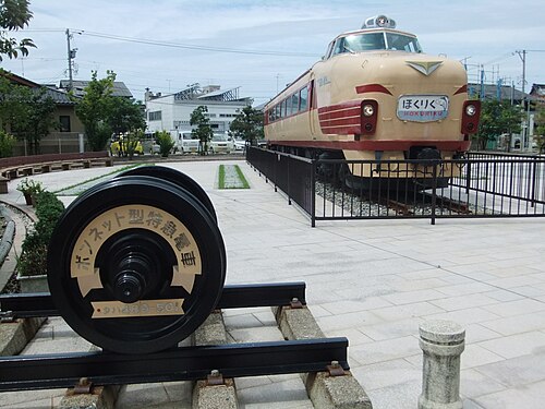 2014年8月、小松のクハ489-501