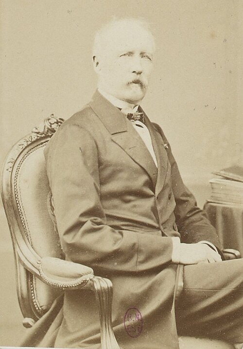 マクマホン元帥（1860年代、フランス国立図書館）。