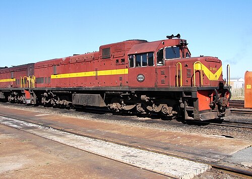 GE U20C、南アフリカ クラス 33-000 番号 33-002