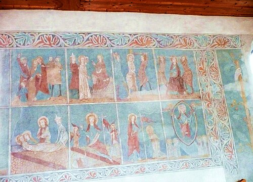 礼拝堂の絵画