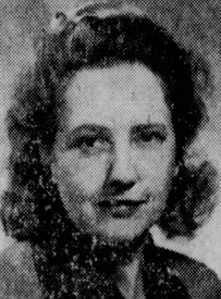 1964年の新聞に掲載された黒髪の白人女性