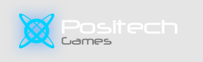 ポジテックゲームのロゴ