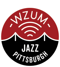 信号波が発せられる橋とWZUM Jazz Pittsburghの文字