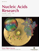 画像: Cover Nucleic Acids Research v33i12 small.gif