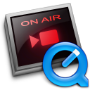 QuickTime ブロードキャスターアイコン