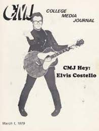 エルヴィス・コステロが表紙のCMJ創刊号。