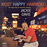 1958年のアルバム『Most Happy Hammond』のカバーに写るデイビス