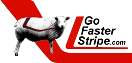 Go Faster ストライプ ロゴ