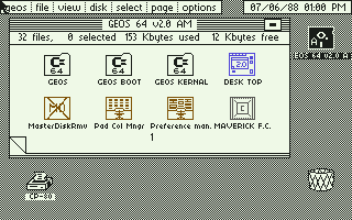 コモドール64用GEOS