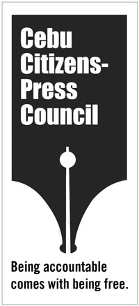 セブ市民報道協議会のロゴ