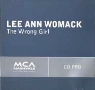 リー・アン・ウーマックの 2004 年の曲「The Wrong Girl」のプロモーション CD。