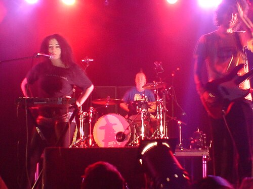 Fight Like Apes が Oxegen 2008 の 2FM テントでライブ演奏