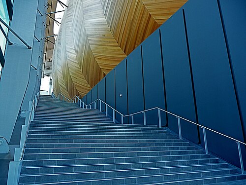 EMPAC の大階段