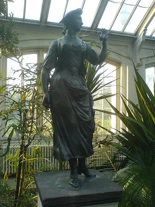 羊飼いの女（1760-70年頃）、ロンドンのキュー・ガーデン