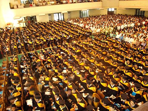 大学の卒業式