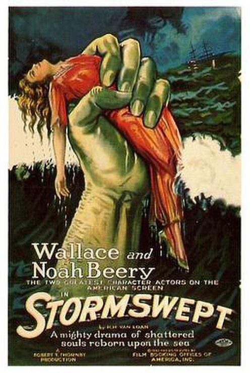『ストームスウェプト』（1923年）ノア・ビアリー・シニア主演