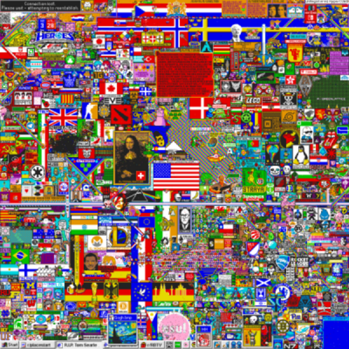 2017年のr/place実験の最終成果