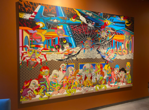 田名網敬一の「最後の晩餐」がマドリード(スペイン)のColección SOLO常設美術館に展示されました。