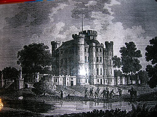 1802年のエグリントン城