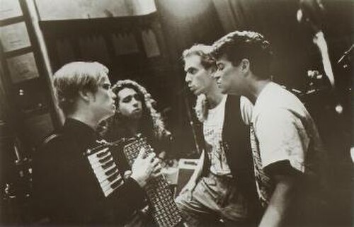 モクシー・フルーヴァス、1993年（左から：デイブ・マシスン、ジャン・ゴメシ、マレー・フォスター、マイク・フォード）