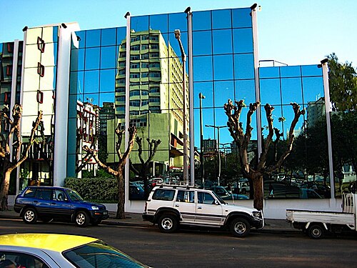 モザンビークの首都マプトにある Telecomunicações de Moçambique の本社