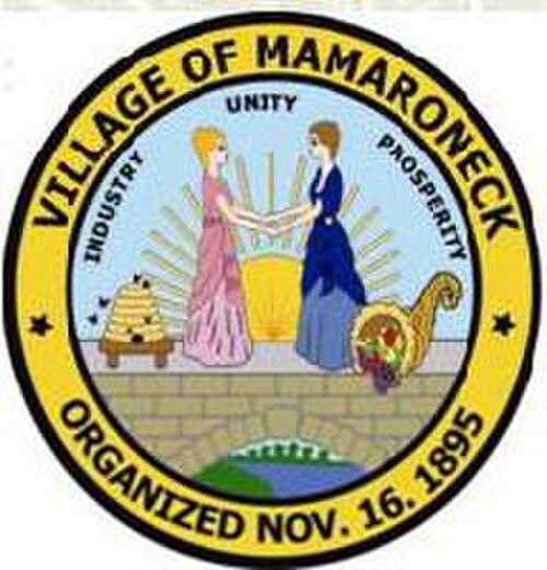 ニューヨーク州ママロネックの公式紋章